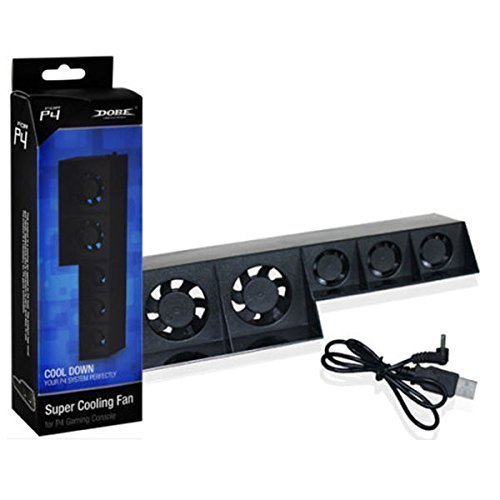 Newniu External USB Super Turbo 5 Fan Cooler Accessories For Playstation 4 PS4