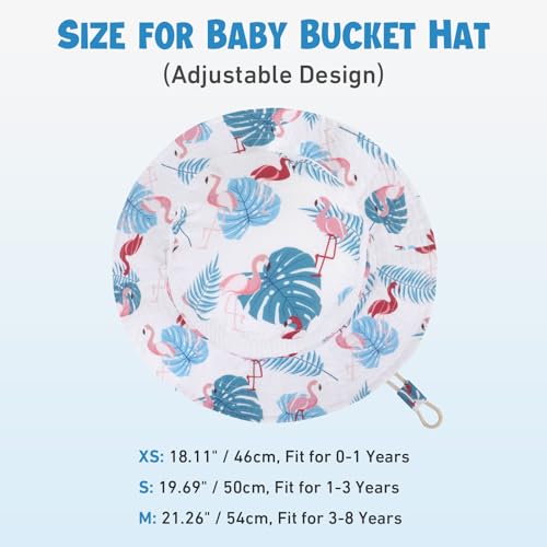 Personalized Toddler Baby Sun Hat, Custom Embroidered Name Boys Girls Bucket Hat, Infant Beach Hat Kids Summer Hat Age 0-83