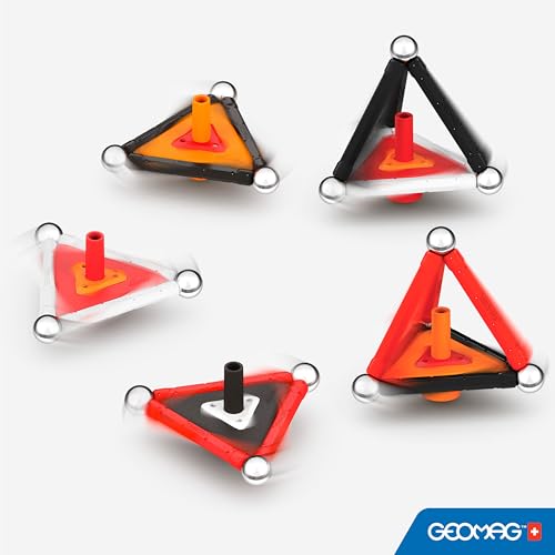 Geomag Panneaux E Motion Constructions Magnétiques pour Créer Une Toupie Pack de 32 Pièces 100% Plastique Recyclé - vue 2