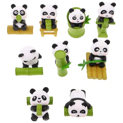 Figurines de panda mignonnes à assembler, cadeau idéal pour passionnés - 2