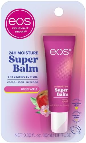24H Super Balm- Honey Apple, Day or Night Lip Treatment, 0.35 oz
