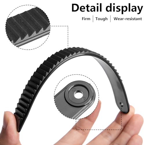 image for Shupakul 10 Pcs Snowboard Ankle Bindings Straps- 7.9 x 0.8 Inch Snowbo