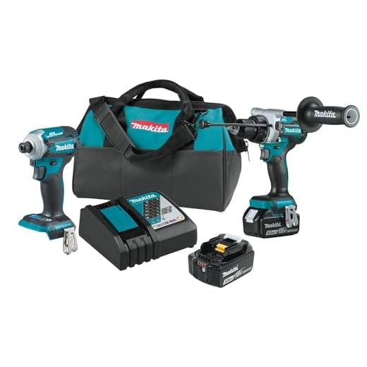 Makita XT288T 18V LXT® Lithium-Ion Brushless Cordless 2-Pc. Combo Kit (5.0Ah)