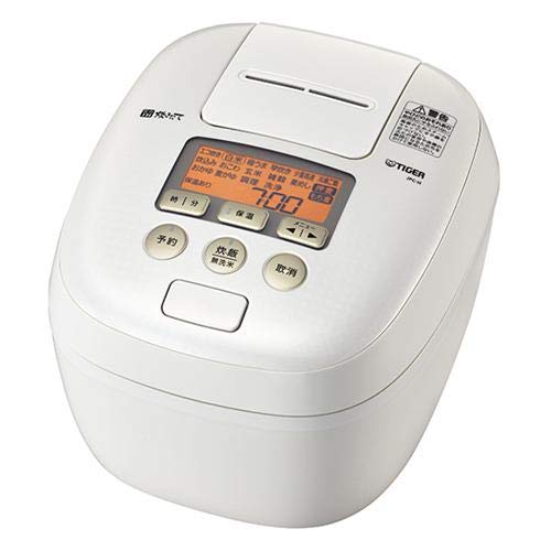 Amazon | タイガー 圧力IH炊飯ジャー（5.5合炊き） シルキーホワイト