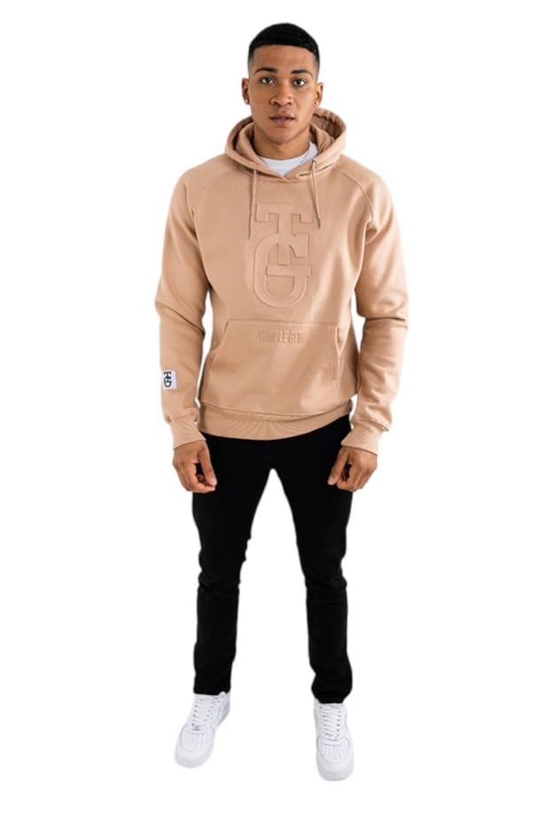 MUSCLE GYMMens TMPL Fashion Gym Premium Pull Over Hoodie Jumpers Top Unisex Sizes S-3XL