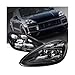 2pc LED Front Lights Compatible For Porsche Cayenne Led Headlights 2011-2018 Car Upgrade 2021 Styling Full Led Headlamp Accessories(2015-2018,With AFS)