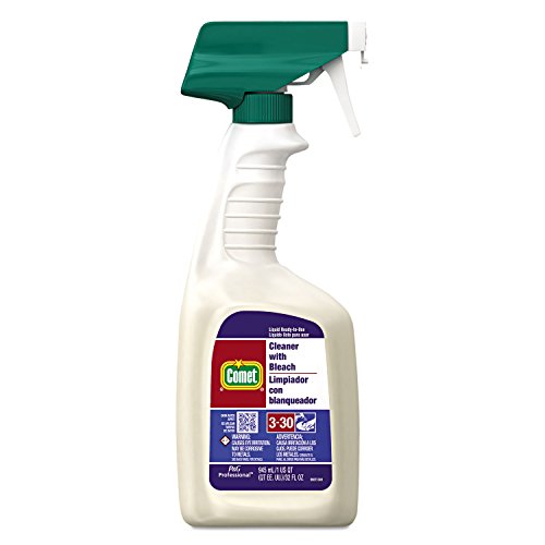Comet 02287CT Cleaner with Bleach 32 oz Spray Bottle 8/Carton