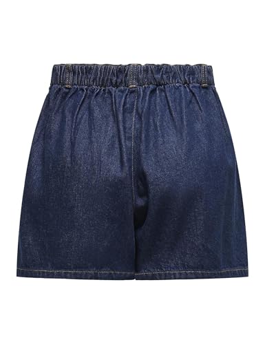 Shorts plissés amples ONLY Onlellis en denim fluide et taille haute structurée - 2