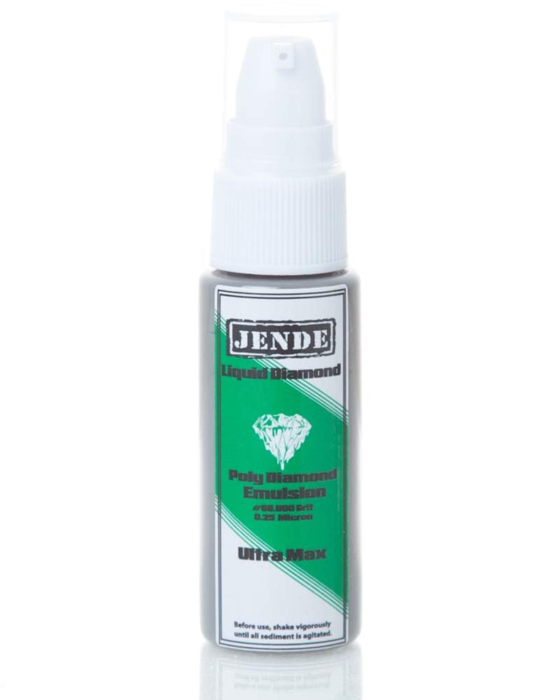 Jende 0.25 Micron Max Concentration Poly Diamond Stropping Emulsion 20ml - Higher Diamond carat level