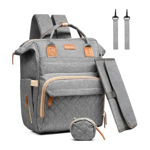 Vivo Technologies Baby Changing Backpack with USB Port Cover
