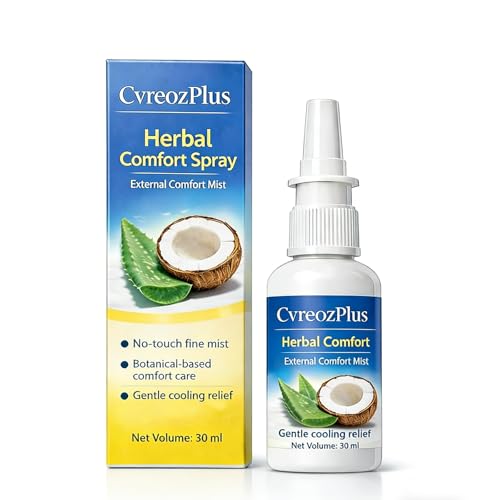 JKAJKA Cvreoz Plus Herbal Hemorrhoid Soothing Spray - 30ml. A Cooling Spray for External Use