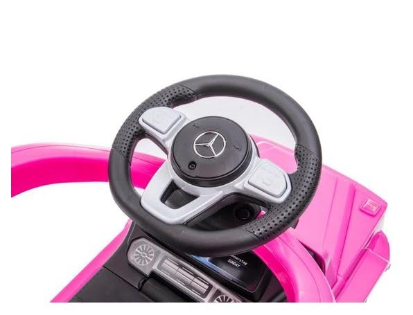 FINOOS Kinder Rutschauto Mercedes G350 - Lizenziert - Rutscher - Lauflernwagen - Lernspielzeug für Kinder Kinder von 12-36 Monaten (Rosa) – Bild 5