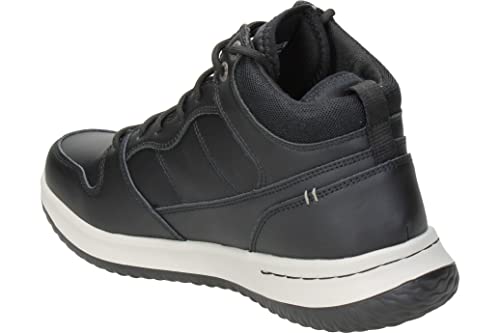 Skechers DELSON SELECTO, Botas Clasicas para Hombre, Black Leather, 40 EU