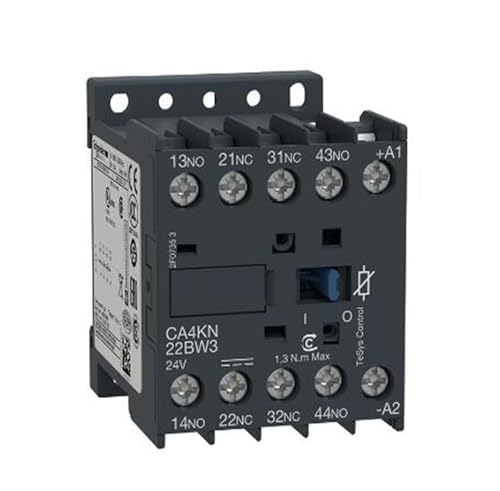 CA4KN22BW3 CA4-KN22BW3 Control Relay, TeSys K, 4P(2NO+2NC), 690V, 24V DC, Low Consumption Coil
