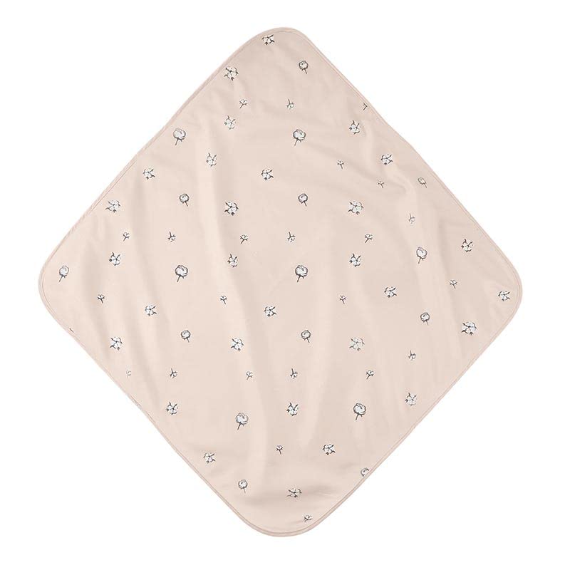 Image of Stephan Baby Towels - Quick Dry Microfiber Infant or Toddler Beach Towel with Hood, 30-Inch Square, Pink - Blossom