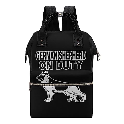 German-Shepherd-Duty-Diaper-Bag-Portable-Backpack-Mommy-Bag-Travel-Shoulder-Daypack-for-Outdoor-Working-Beach