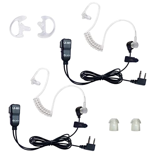 Auriculares walkie talkie Lixin transparentes antiruido para comunicación clara Midland