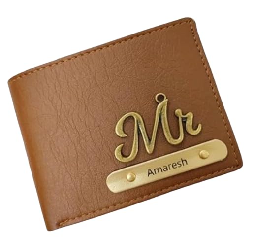 Printable Men's Leatherette Wallet | Custom Name & Initial Plate Printing | Bi-Fold Wallet for Corporate Gifts, Employee Appreciation, Promotional Events & Personal Use-picture-46