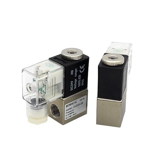 Vanne de commande pneumatique 2V025-08 pour coupure d'air immédiate - 7