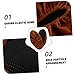 BESPORTBLE 2pairs Non- Bowling Shoe Covers for Indoor Use Machine Washable for Carpet and Home Activities