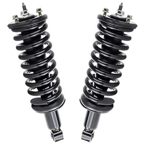 Image of Detroit Axle - 4WD Front Struts and Rear Shocks Replacement for 2005 2006 2007 2008 2009 2010-2021 Nissan Frontier 4.0L - 4pc Set
