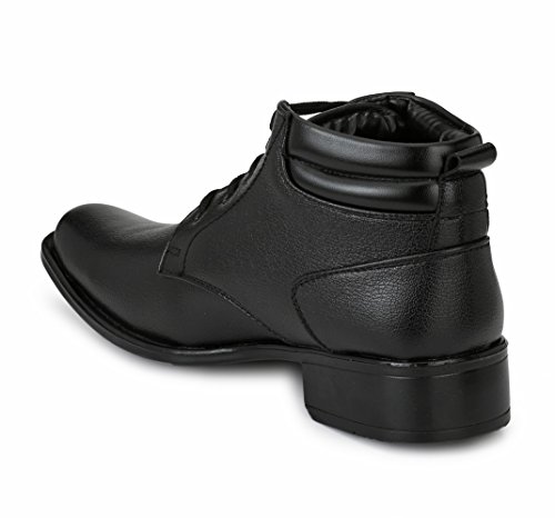 Image of MACTREE Men's Premium Mid Top Lace-Up Boots 4508