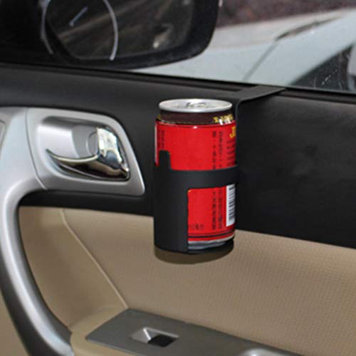 Portavasos Automotriz para Puerta Soporte para Botella Negro miniatura 6