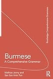 burmese americain  Burmese: A Comprehensive Grammar (Routledge Comprehensive Grammars) (English Edition)