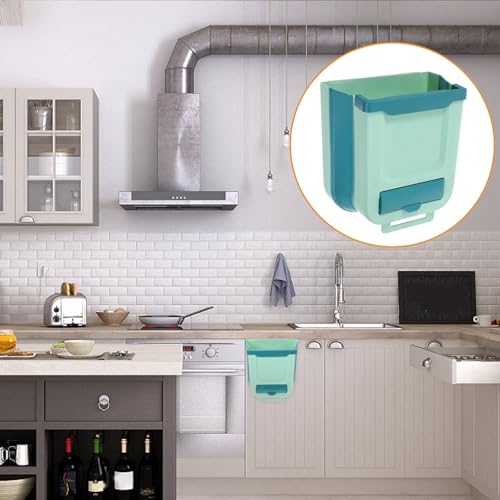 Caneca Colgante Plegable para Cocina 7L Verde miniatura 7