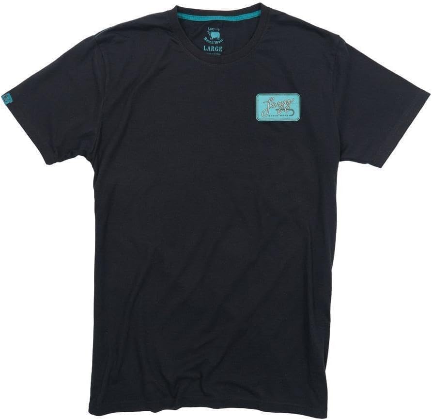 Lazy J Ranch Turquoise Breakaway Short Sleeve T-Shirt - Black