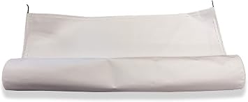 Carefree Universal RV Slideout Awning Fabric Replacement 200" x 84" - Cut to Fit Length, Standard RV Slide Room Extension Awning with FLXguard Protection for Pop Out Room White