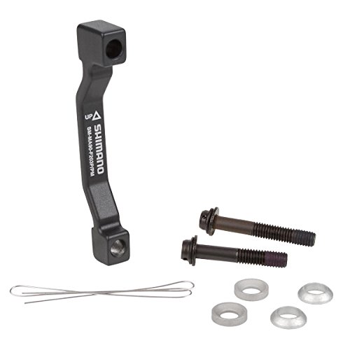Shimano Scheibenbremsadapter-07179187 Scheibenbremsadapter Schwarz Einheitsgröße