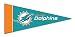 Miami Dolphins 8 Piece Mini Pennant Set