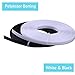 Polyester Boning for Sewing, 1/2 Inch x 10 Yard Sew Through MaxPro Boning for Corsets, Nursing Caps, Bridal Gowns, Evening Gowns, Lingerie, Swimwear, Hats, Handbags, Plush Toys and More-Black