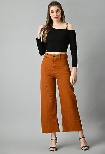 Image of IUGA Women Regular Sleeve One Shoulder Neck Solid Top