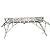 GaeaAuto Portable Folding Scaffolding Platform Work Bench Scaffold Step Ladder with Adjustable Height and 882 lbs Max Load
