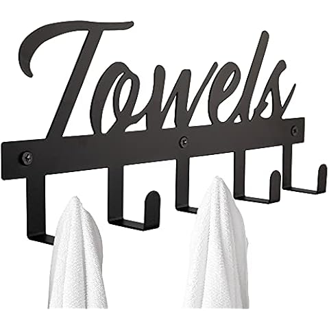KIBAGA Aesthetic Bathroom Towel Rack Cover