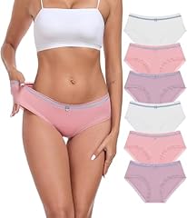 6wpv Pack-white*2/Pink*2/Dark Purple*2