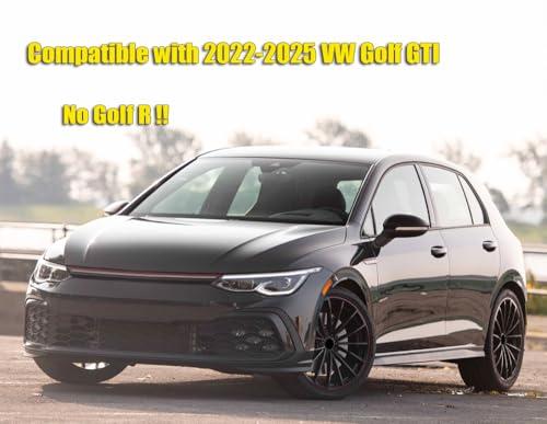 Image of 4pcs Mud Flaps Compatible with VW Golf GTI Hatchback 2022-2026 | Front Rear Splash Guards Mud Guards, Black