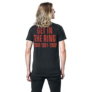 Guns N’ Roses Illusion – Get in The Ring Homme T-Shirt Manches Courtes Noir Regular/Coupe Standard - Les Beatles, Paul McCartney, John Lennon, RIngo Starr, George Harrison Guns N' Roses Illusion - Get in The Ring Homme T-Shirt Manches Courtes Noir Regular/Coupe Standard – Image 5