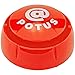 Fairly Odd Novelties TrumpedUp POTUS Tweet Button, 10 Sayings Funny Donald Trump Political Humor Gift, red