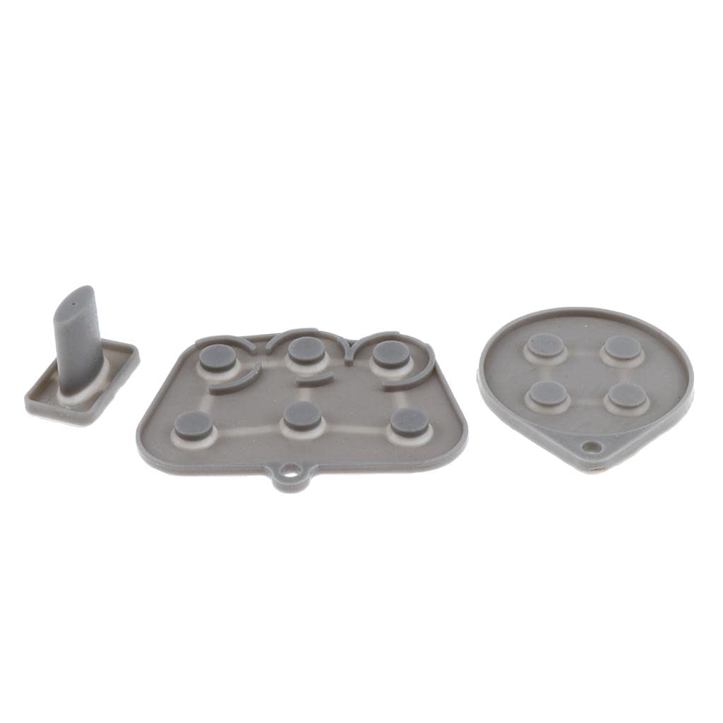MERISHOPP® Conductive Rubber Pad Button Contacts Kit for Sega Saturn Controllers Gray- Replaced Your Scrathed or Damaged Pads [video game]|Video Games & Consoles|Replacement Parts & Tools