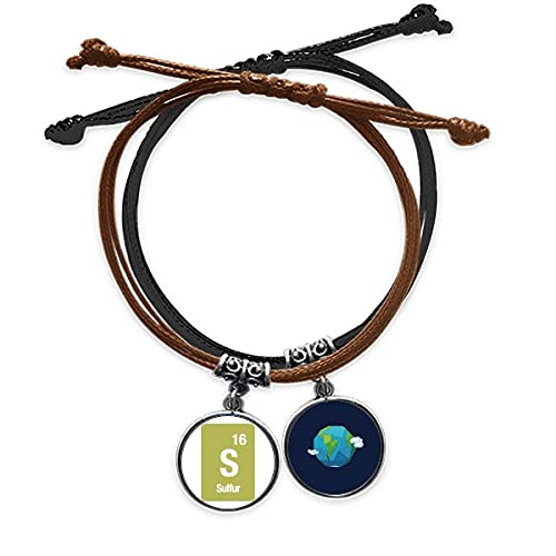 Pulsera de azufre S para lucir en el laboratorio o campus con tu estilo de ciencia