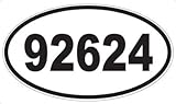 US Decal, Inc. Number 92624 Oval Sticker