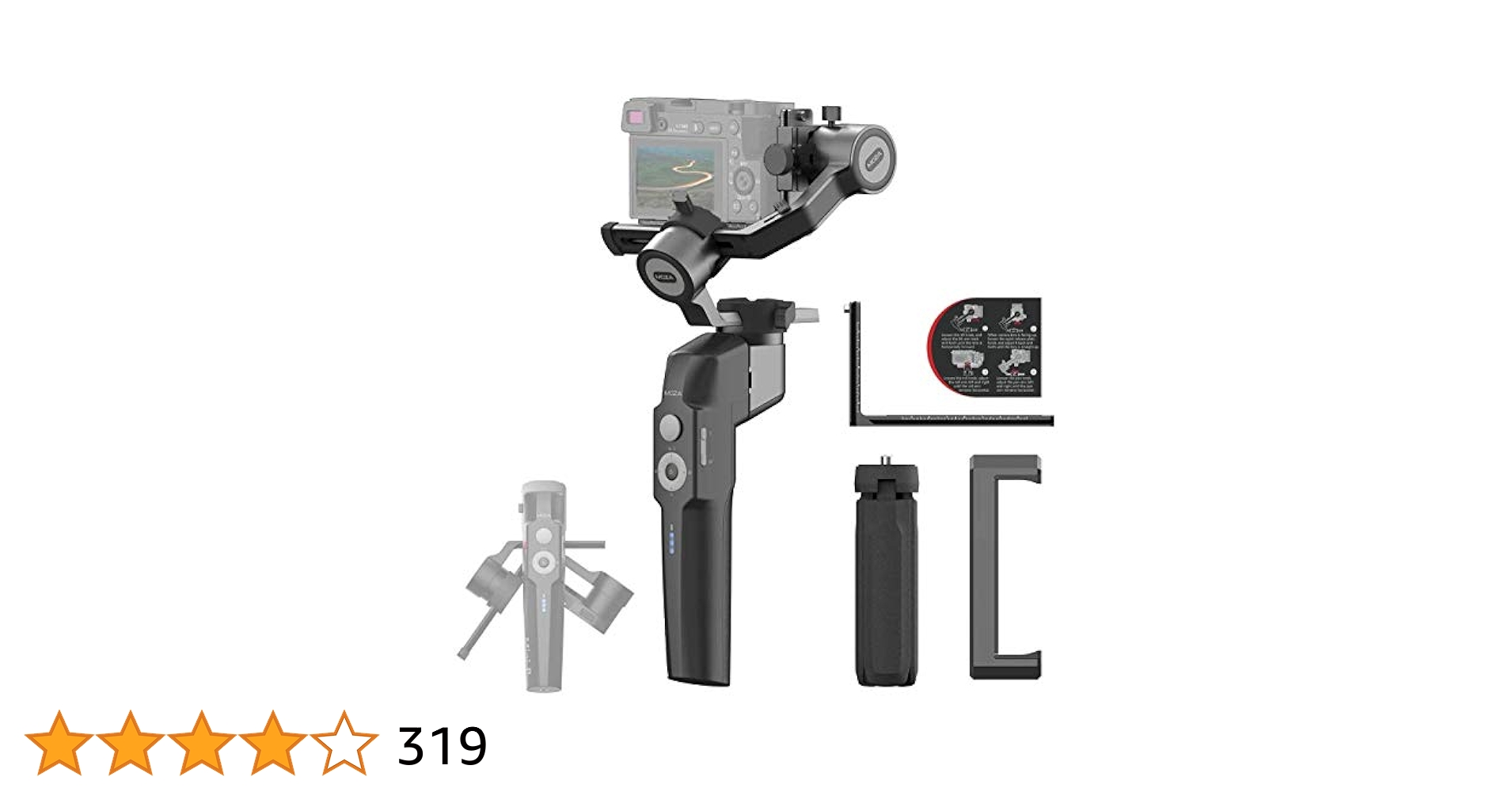GoPro - MOZA 3軸スタビライザー Mini-P Amazon.co.jp: MOZA 3軸スタビライザー Mini-P MAX スマホ 一眼