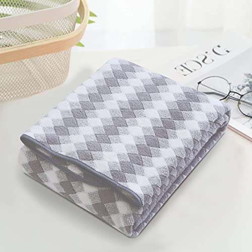 Image of Spread Spain Microfiber Towels for Bath | Coral Large Bath Towel | Extra Soft Plush & High Absorbent |360 GSM | Bath Towel for Men and Women |70x146 cm (Orchid)