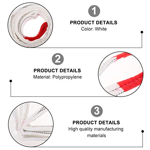 UKCOCO 2 Pcs Cintas da Eslinga de Levantamento Resistente 2 Toneladas de Capacidade Web Eslinga de L