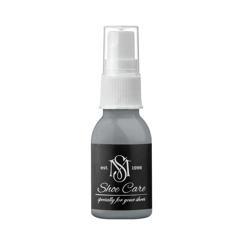 Spray do zamszu i nubuku - NCS S 5502-B Chłodna Węglowa Szarość - Renowator koloru i impregnat do zamszu, nubuku, weluru marki MAVI STEP - 50 ml / 1.70 fl oz