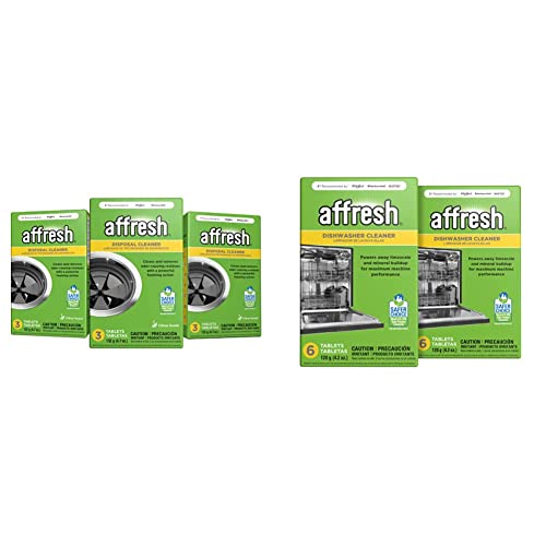 Affresh Garbage Disposal Cleaner, Removes OdorCausing Residues, 9