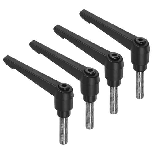 Levier de serrage réglable M10 avec verrouillage rapide en inox 304 - 2